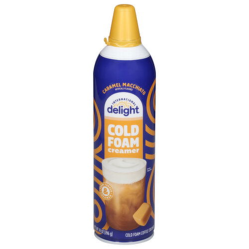 International Delight Coffee Creamer, Caramel Macchiato, Cold Foam