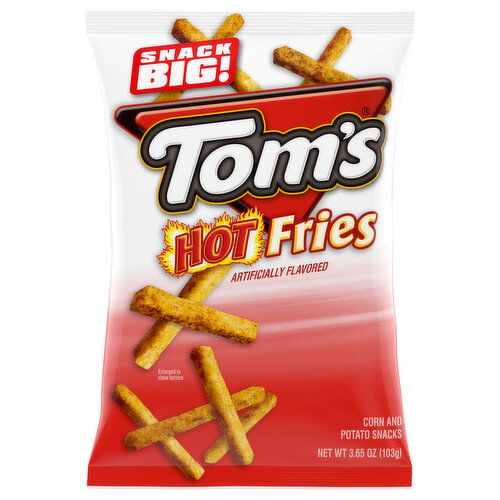 Tom's Corn and Potato Snacks, Hot Fries