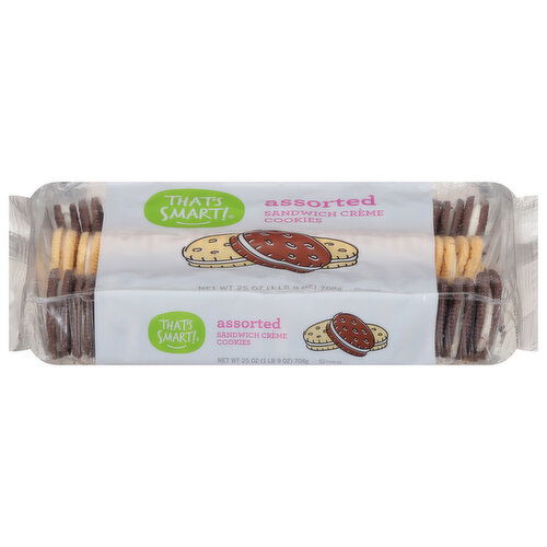 That's Smart! Sandwich Creme Cookies, Assorted