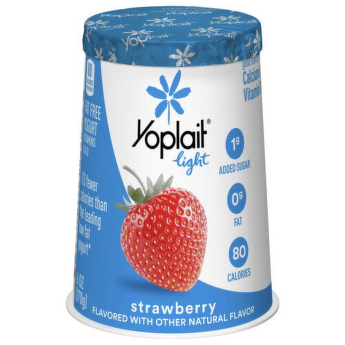 Yoplait Yogurt, Fat Free, Strawberry