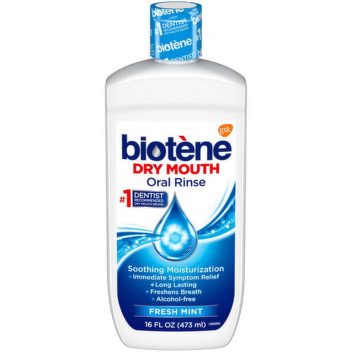 Biotene Oral Rinse, Dry Mouth, Fresh Mint