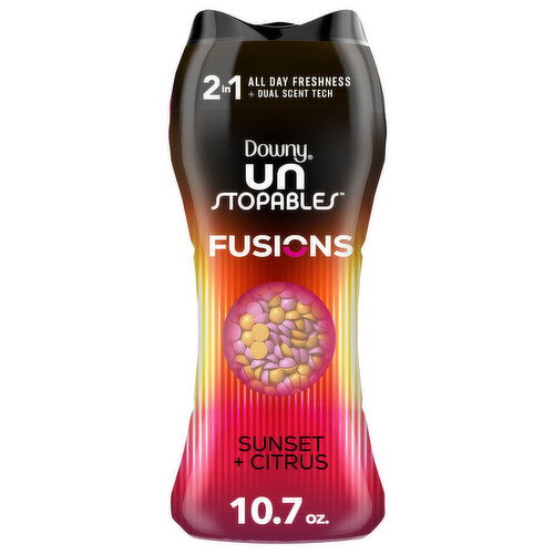 Downy Unstopables Fusions Beads, Sunset and Citrus