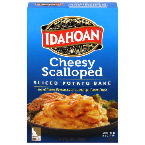 Idahoan Sliced Potato Bake, Cheesy Scalloped