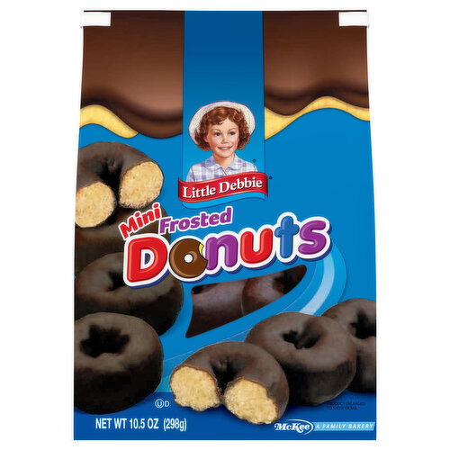 Little Debbie Donuts, Frosted, Mini