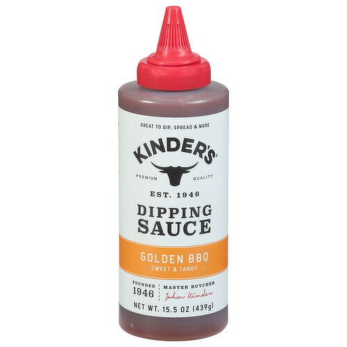 Kinder's Dipping Sauce, Golden BBQ - 15.5 Ounce