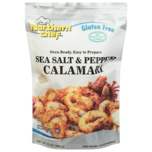 Northern Chef Calamari, Sea Salt & Pepper, Gluten Free