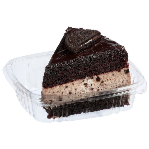 Brookshire's Cheesecake, Cookie Cream, Slice