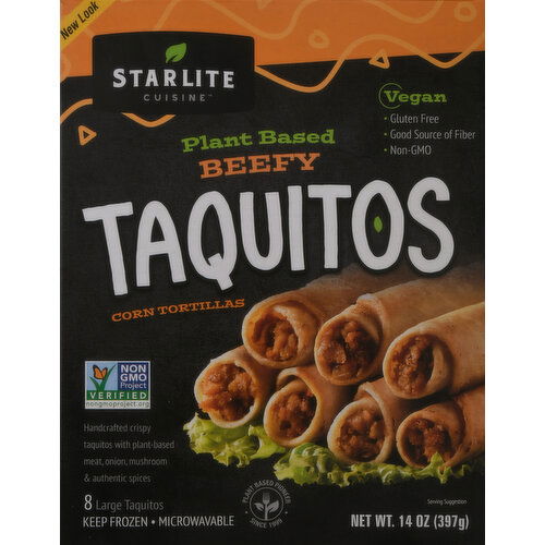 Starlite Cuisine Taquitos, Beefy