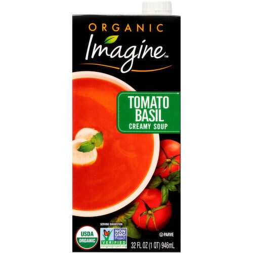 Imagine Soup, Organic, Tomato Basil, Creamy