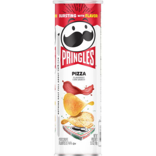 Pringles Potato Crisps, Pizza Flavored