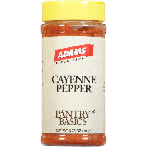 Adams Cayenne Pepper, Pantry Basics