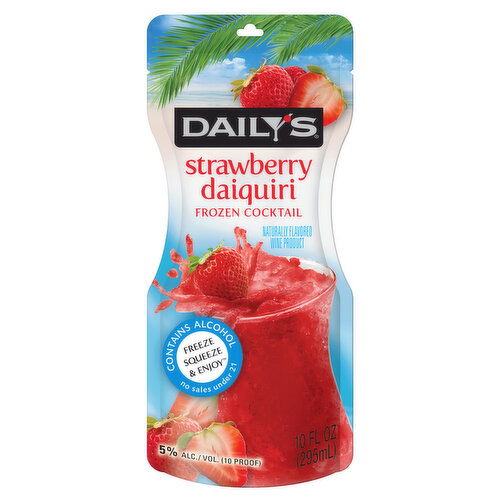 Daily's Strawberry Daiquiri Blend Wine Based Cocktail, 10 fl oz    