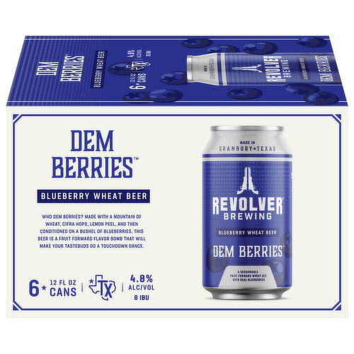 Revolver Brewing Beer, Dem Berries - 6 Each