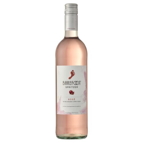 Barefoot Spritzer Rosé Wine 750ml    - 750 Milliliter