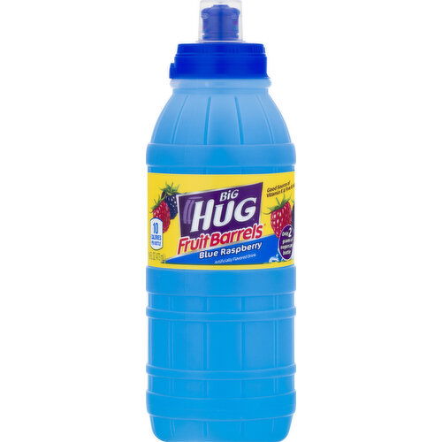 Big Hug Fruit Drink, Blue Raspberry - 16 Ounce