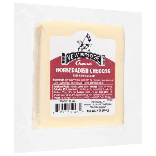 New Bridge Cheese, Horseradish Cheddar