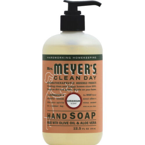 Meyers Hand Soap, Geranium Scent