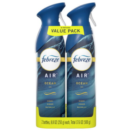 Febreze Air Refresher, Ocean, Value Pack