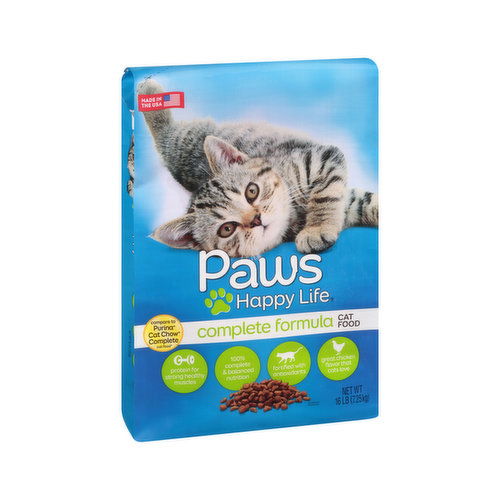 Paws Happy Life Complete Formula Cat Food