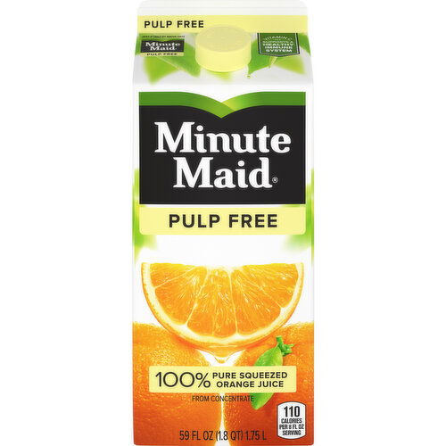 Minute Maid Orange Juice Pulp Free Fruit Juice Drink FRESH by Brookshire s