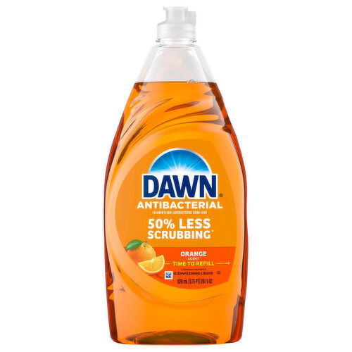 Dawn Hand Soap, Antibacterial, Orange Scent