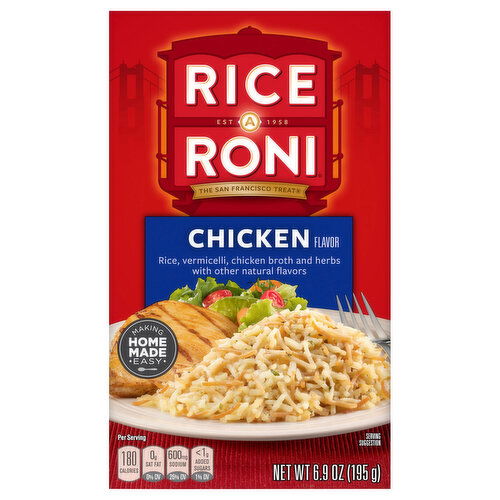 Rice-A-Roni Food Mix, Chicken Flavor