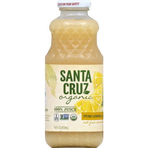 Santa Cruz 100% Juice, Pure Lemon