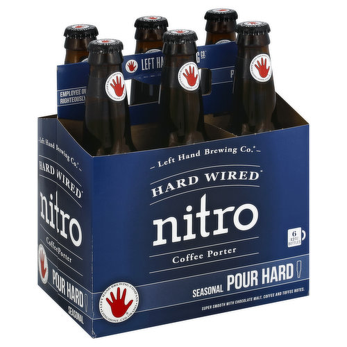 Left Hand Beer, Coffee Porter, Hard Wired Nitro