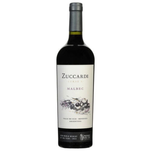 Zuccardi Malbec, Serie A, Valle de Uco, Mendoza Argentina - 750 Milliliter
