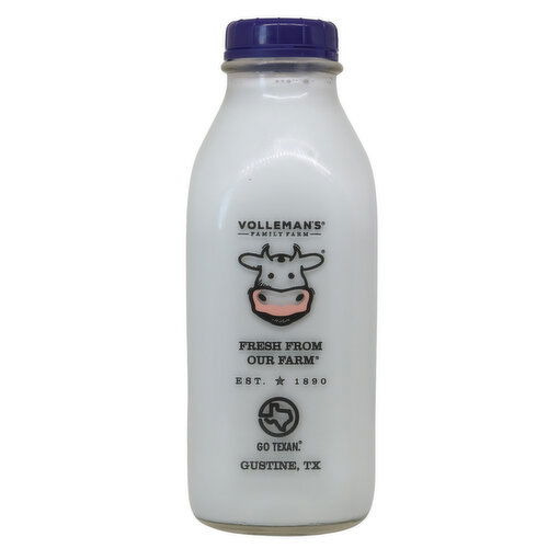 Volleman's Family Farm Blueberry Milk - 32 Fluid Ounce