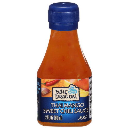 Blue Dragon Sweet Chili Sauce, Thai Mango - 2 Fluid Ounce