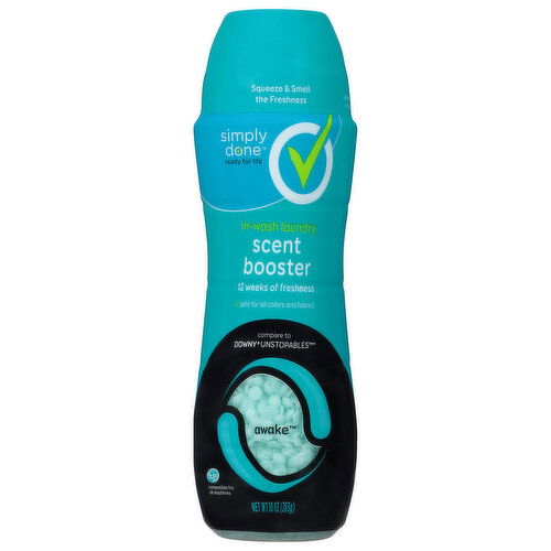 Simply Done Scent Booster, In-Wash Laundry, Awake