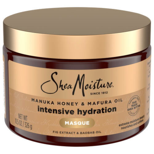 Shea Moisture Manuka Honey & Mafura Oil Intensive Hydration Masque - 11.5 Ounce