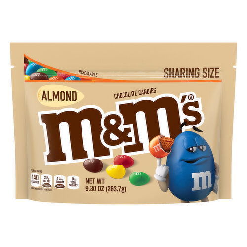 M&M's Chocolate Candies, Almond, Sharing Size