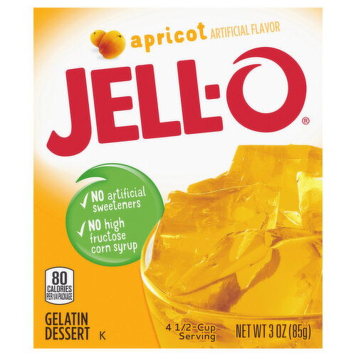 Jell-O Gelatin Dessert, Apricot