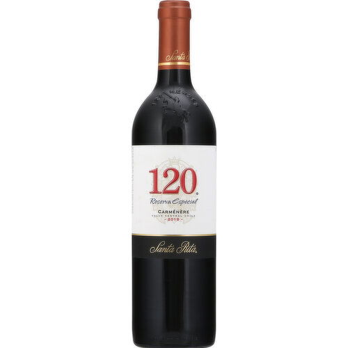 Santa Rita 120 Carmenere, Valle Central Chile, 2018