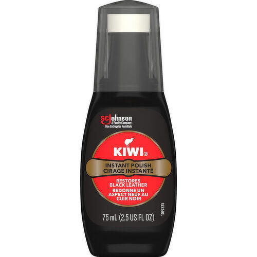 Kiwi Instant Polish, Black Leather