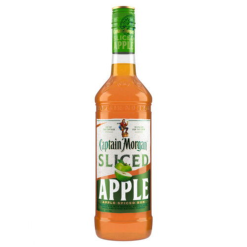 Captain Morgan Sliced Apple Spiced Rum, 750 ml    