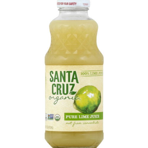 Santa Cruz 100% Juice, Pure Lime