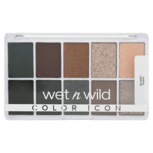 Wet n Wild Eyeshadow, 10-Pan Palette, Lights Off 1114076