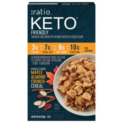 Ratio Cereal, Maple Almond Crunch