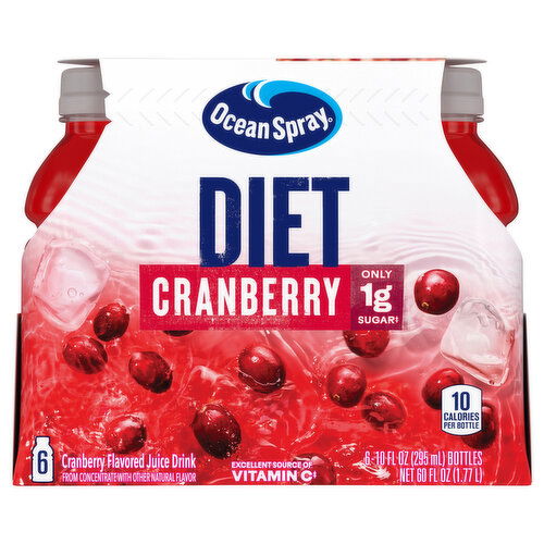 Ocean Spray Juice Drink, Cranberry Flavored, Diet