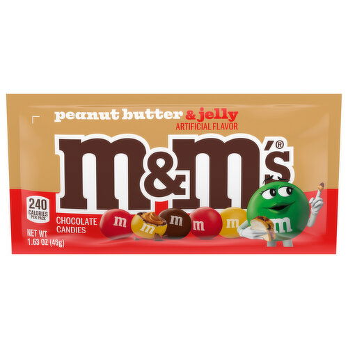 M&M's Chocolate Candies, Peanut Butter & Jelly