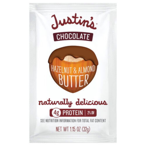 Justin's Hazelnut & Almond Butter, Chocolate