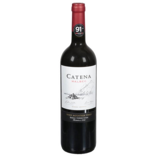 Catena Malbec, Mendoza, High Mountain Vines