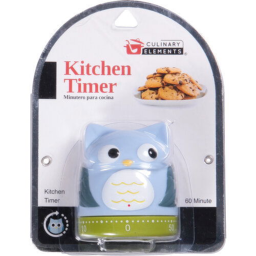 Culinary Elements Kitchen Timer, 60 Minute