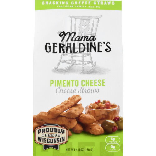 Mama Geraldines Cheese Straws, Pimento Cheese Image 1 of 3