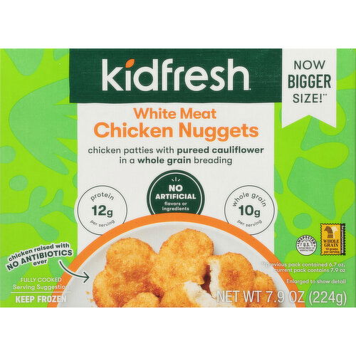 Kidfresh Chicken Nuggets, White Meat