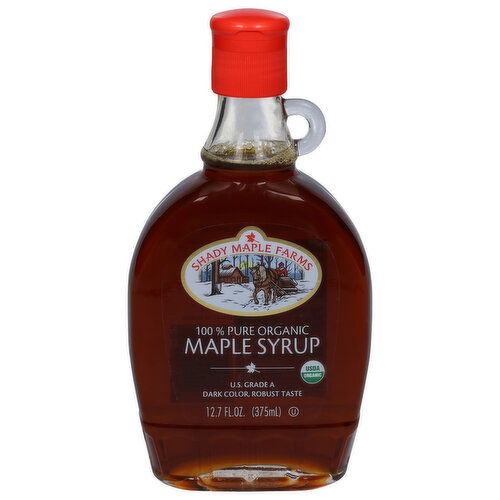 Shady Maple Farms Maple Syrup, Organic, 100% Pure