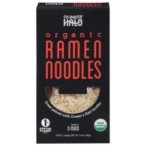 Ocean's Halo Ramen Noodles, Organic